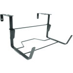Support jardini�re fer plat fixations r�glables anthracite 35x18 cm