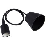 Support de lampe suspendu en silicone avec douille de lumire led e27 pour cuisines, salles  manger, ...