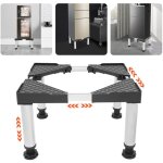 Support pour lave - linge rglable de 29  31 cm, support universel pour appareils lectromnagers, capacit ...