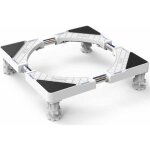 Support de machine � laver base pour frigo lave - linge s�che - linge r�glable en longueur 50cm - 66cm ...