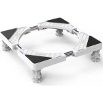 Support de machine � laver base pour frigo lave - linge s�che - linge r�glable en longueur 50cm - 66cm ...