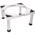 Support de machine  laver, support de rfrigrateur, charge maximale : 150 kg (rglable : longueur 50 ...