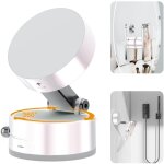Support magntique tlphone  ventouse sous vide, [pivotant 360 & pliable] porte - tlphone compatible ...