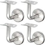 Supports de main courante pour fixation murale supports de rail d'escalier inox supports muraux supports ...