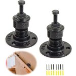 Support main courante rampe escalier - support de main courante d'escalier noir support de main courante ...