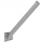 Support de m�t pour lampadaire inox 45 degr�s