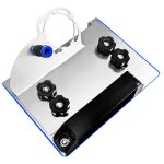 Support pour meuleuse d'angle 45 avec tapis antidrapant, rglable pour meuleuses type 100, outil pour ...