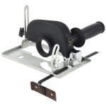 Support de meuleuse d'angle réglable en métal avec cache - poussière pour meuleuses de 100 mm, 115 mm ... Support de meuleuse d'angle réglable en métal avec cache - poussière pour meuleuses de 100 mm, 115 mm ...
