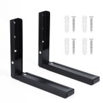 Support de micro - ondes ajustable tlescopique en mtal pour la maison, kit d'accessoires de support ...