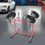 Support mobile pour peindre 4 jantes support pour peindre les jantes support � tr�teaux support de peinture ...