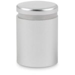 Support de montage en aluminium (entretoise) - 19x19, argent mat