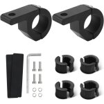 Support de montage de lumire travail 19 - 32mm pince de tube de lumire de travail universelle support ...