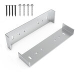 Support de montage en m�tal pour bo�te aux lettres avec sol de 20, 3 cm de large, accessoires de bo�te ...