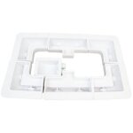 Zoternen - supports de montage de panneau solaire, 7 pices abs kit de toit pour rvs caravanes campers ...