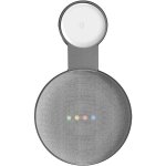 Support mural � 1 prises pour enceinte google nestmini, assistant vocal domestique, peut cacher les c�bles, ...