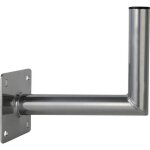 Support mural pour antenne satellite ? �cartement 25 cm ? adapt� pour parabole � jusqu'� 85 cm ? aluminium ...