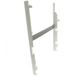 Support mural blanc 098879, 098256 - radiateur