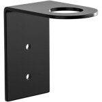 Support mural chrom� pour distributeur mains, gel douche ou shampoing, fixation 1 trou, usage salle de ...