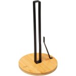 Five - support mural pour essuie - tout nera, 28 cm, porte - rouleaux de cuisine avec arrt de feuille, ...