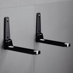 Support mural pour four � micro - ondes, support micro - ondes noir, grille de four � micro - ondes en ...