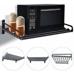 Support mural pour micro - ondes en aluminium spatial pour micro - ondes, tagre pour cuisine, 50 x ...