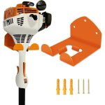 Support mural de rangement pour outils de jardin (coupe - bordures, taille - haies, etc. ), lot de 1