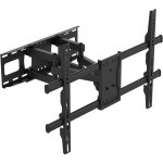 Support mural tv 32 - 80 pouces - fixation murale tv peut contenir jusqu'� 60kg, accroche television ...