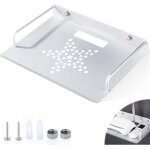 Support mural universel en aluminium pour routeur, d�codeur, mini pc et bo�tier tv