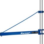 Korman - support de palan ou treuil lectrique 600kg - 750mm