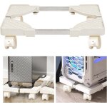 Support pc sous bureau: support d'unit� centrale mobile avec roues verrouillables, antid�rapantes support ...