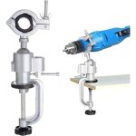 Support de perceuse �lectrique, rotation � 360 degr�s, support vertical multifonctionnel, �tabli, meuleuse, ...