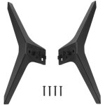 Support pieds tv remplacement universel 49 50 55 pouces avec vis fixation