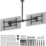 Support plafond maclean pour deux téléviseurs, charge maximale 2 x 40 kg, 34 - 60 , vesa max. 600 x 400, ... Support plafond maclean pour deux téléviseurs, charge maximale 2 x 40 kg, 34 - 60 , vesa max. 600 x 400, ...