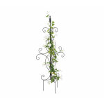 Support plantes grimpantes relaxdays, hxlxp : 116 x 45 x 45 cm, treillis pliant, m�tal, jardin, autoportant, ...