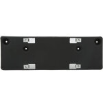 Support de plaque d'immatriculation de voiture a1668808600, rectangulaire noir de remplacement pour mercedes ...