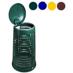 Support en plastique vert l 110