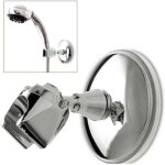 Support de pommeau de douche ventouse support mural ventouse ventouse douchette r�glable chrome avec ...