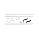 Support porte rideau d'angle - universelle - diamtre 25 mm bossini