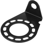 Support de prise pour remorque, plaque de montage antirouille noire r�sistante � l'oxydation pour prises ...