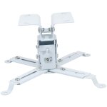 Support de projecteur pour fixation au plafond et au mur, t�lescopique et trait� contre la corrosion