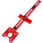 Support de rainure pour d�fonceuse, guide de d�fonceuse 4 en 1, quincaillerie de cabinet en aluminium ...