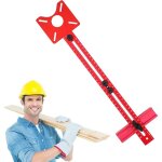 Support de rainure de fraisage pour outil de dfonceuse ? 3 en 1 rglable ? gabarit de gabarit de routeur, ...