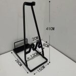 Support de rangement pour aspirateur noir version améliorée Support de rangement pour aspirateur noir version améliorée