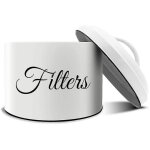 Fei yu - support de rangement pour filtre  caf, panier  filtre  caf avec couvercle, filtre  caf ...