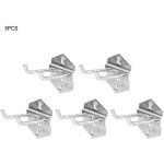 Support de rangement pour outils de quincaillerie 5pcs, panneau perfor, crochet mural, support de rangement ...