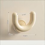 Support de rangement pour pantoufles en forme de u au design �l�gant avec ventouses, accessoire portable ...