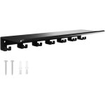 Support rangement vertical m�tal r�glable en t, �conomise espace, compatible multiples �quipements