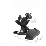 Support de r�flecteur de flash style clip pour tr�pied, 1 pi�ce, avec mini vis � t�te sph�rique et rotation ...