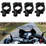 Support de r�troviseur de moto, support de r�troviseur universel pour guidon de moto 10 mm, v�lo r�troviseurs ...
