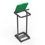 Support de sac - porter d�chets mono pour tri s�lectif 31, 5x36xh80 cm
